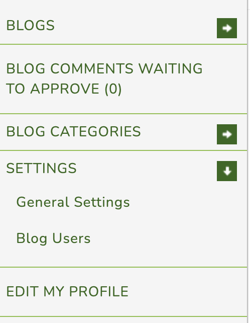Using the Blog Module